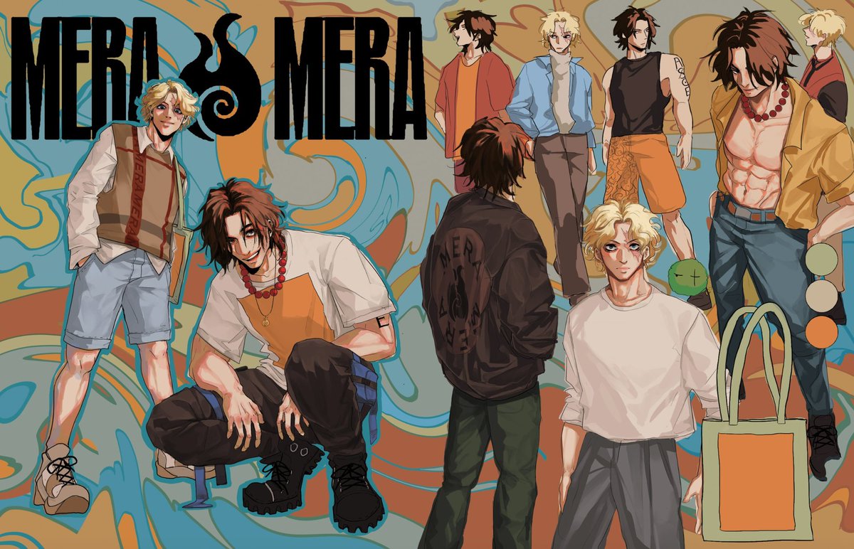 Spread I did a while ago for <a href="/cosmiccowzine/">COSMICCOWZINE</a> !! (Totally forgot to post on here) #onepiece #portgasdace #sabo #zine