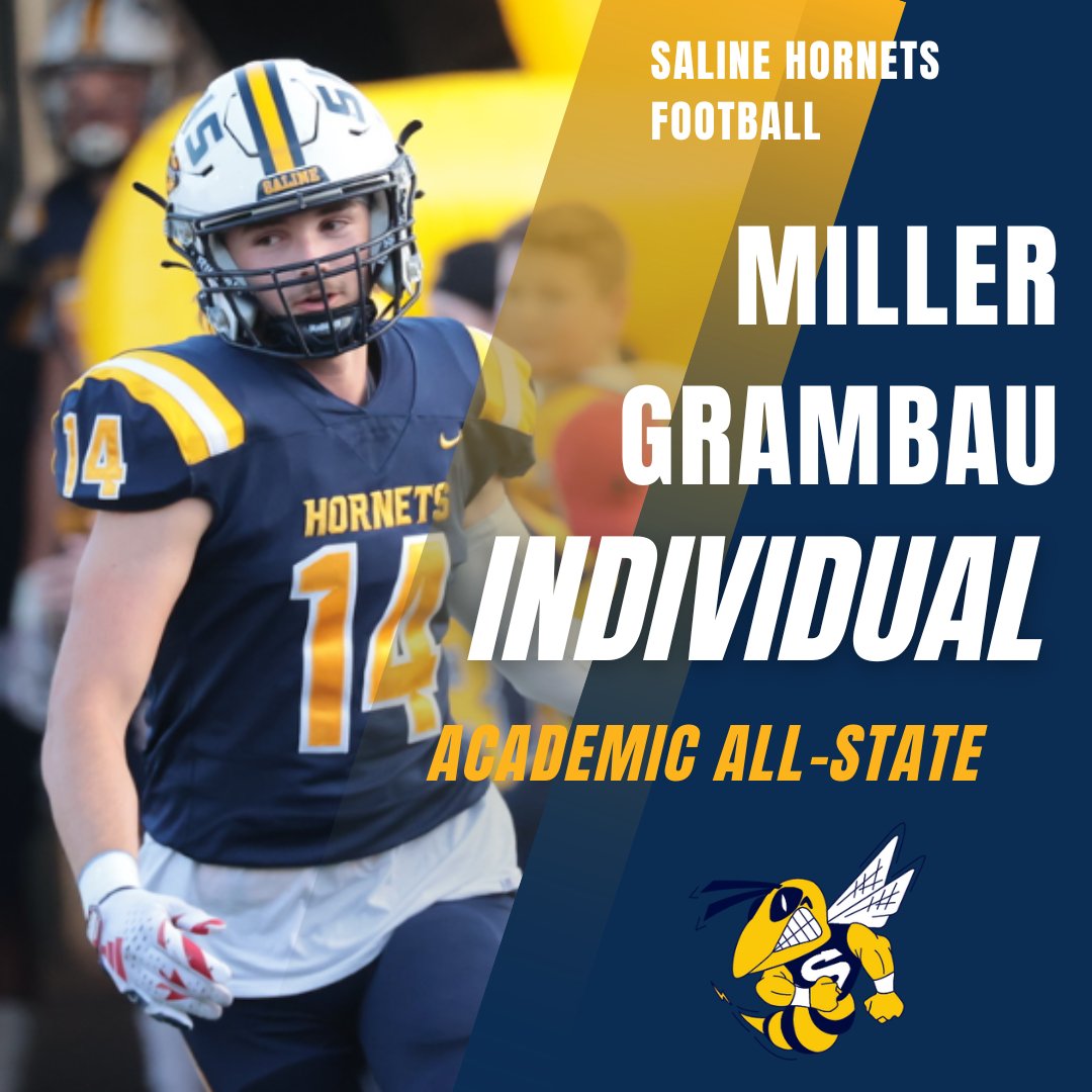 SalineFootball's tweet photo. Congratulations to our Senior Hornets who earned Individual Academic All-State
https://t.co/Jhj9P6Dm9x https://t.co/CUWcSpNRgX