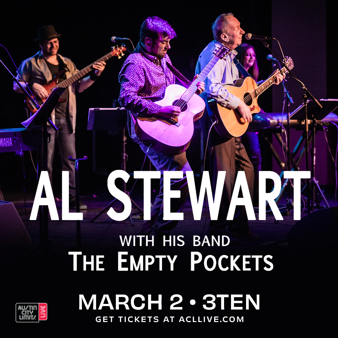 Tickets on sale now 🤠 

⭐ 1/27 | <a href="/DeadEyeAustin/">DEADEYE</a> - opryent.co/3ThJmOH

⭐ 3/2 | Al Stewart with his band The Empty Pockets - opryent.co/3RwNSHS

See you at the show!