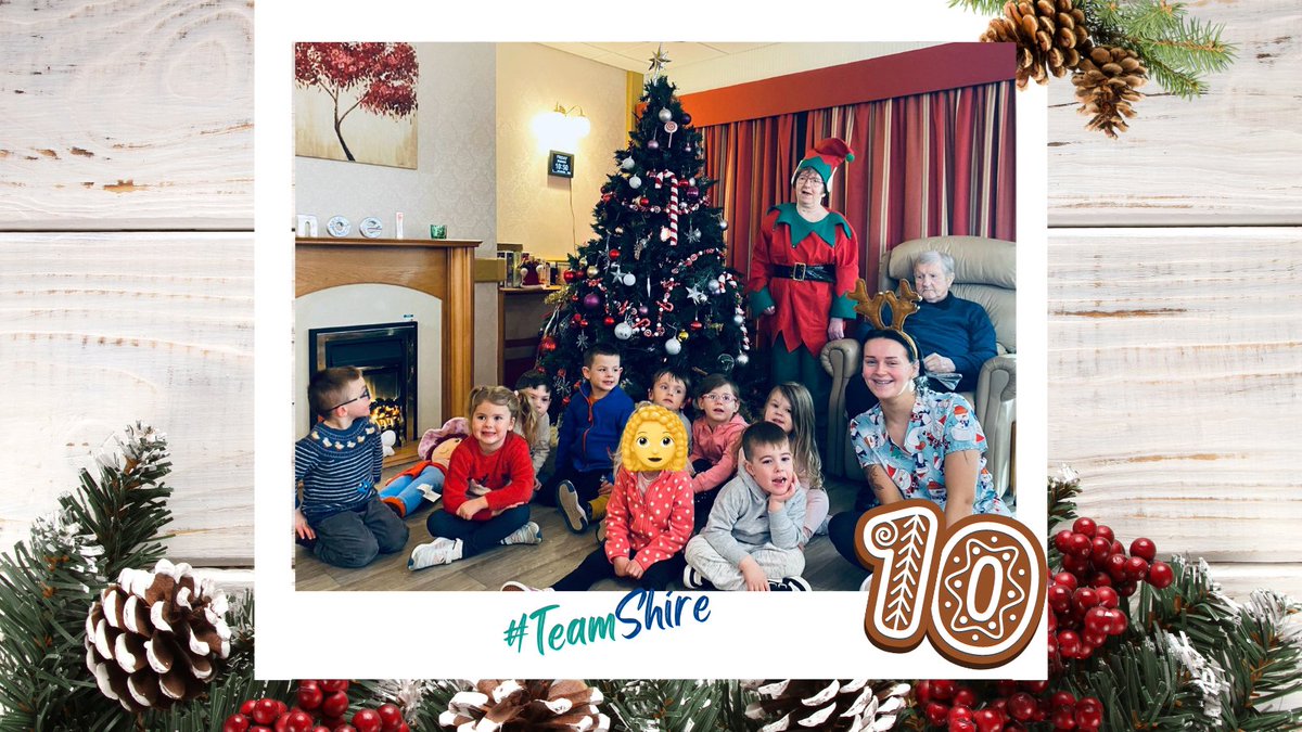 This bunch of cuties from Playbarn Nursery paid a visit to residents at Faithlie Care Home. Thank you so much for coming along, and of course to the fantastic staff at Faithlie who go above and beyond all year round. #TeamShire #caringcareer #AdventCalendar2023