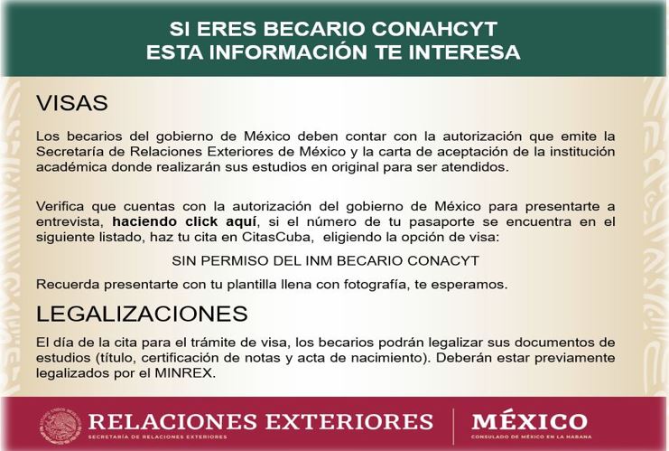 Si eres becario CONAHCYT esta información te interesa: t.ly/C-knY