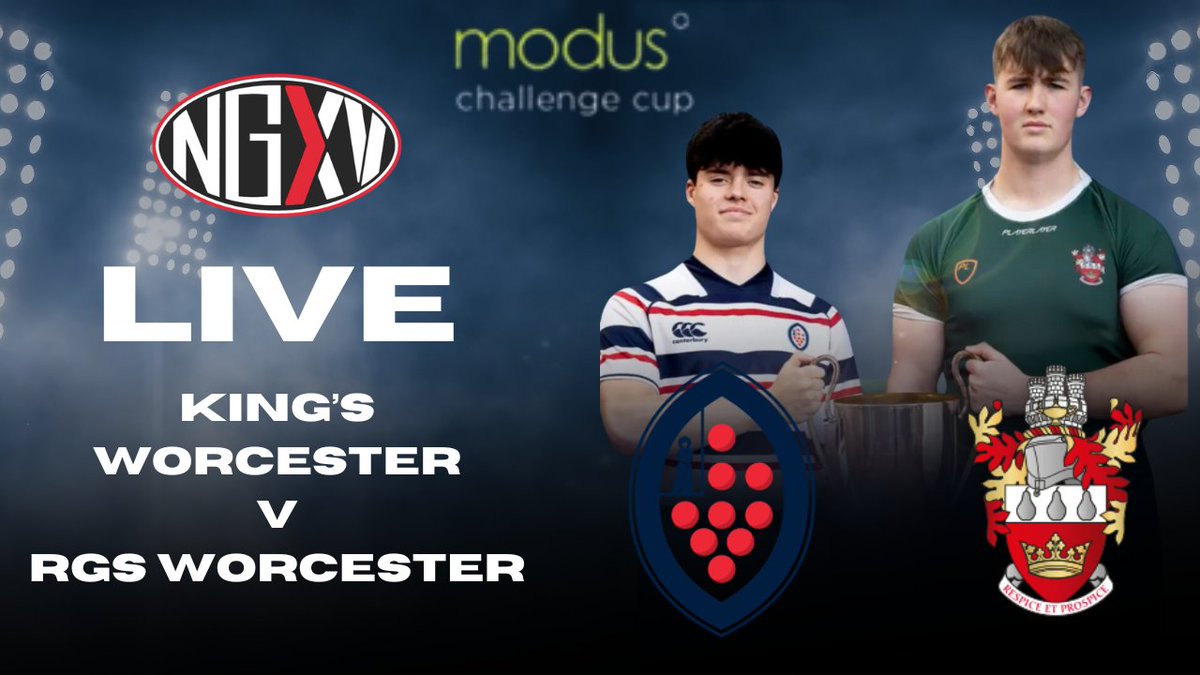 Next_Gen_Live's tweet photo. Preview: @KSWRugby v @RGSWRugby | Live Stream
A look ahead to King's Worcester v RGS Worcester on Sunday, the 16th Annual Modus Cup!
Should be epic!
https://t.co/crUjX6tLle
#SchoolsRugby #SchoolRugby #LiveStream #ModusCup https://t.co/c5SDyL5vaa