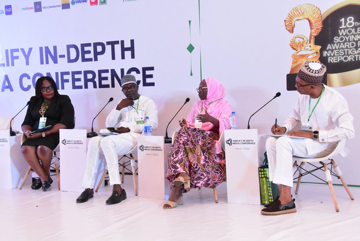Wole Soyinka Centre (@wsoyinkacentre) on Twitter photo Media houses need to prioritise accuracy. We need to pay attention to fairness, and we need to train journalists to be resourceful, so that everything we put out there meets up with global standards - <a href="/childofdkingdom/">Samson Folarin</a>
#AIMConference
#WSAIR Media houses need to prioritise accuracy. We need to pay attention to fairness, and we need to train journalists to be resourceful, so that everything we put out there meets up with global standards - <a href="/childofdkingdom/">Samson Folarin</a>
#AIMConference
#WSAIR