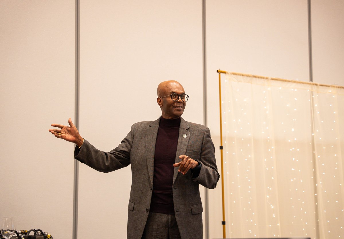 The college's holiday gathering wrapped up a week filled with festivities, giving faculty and staff the chance to connect and reflect — and, of course, revealing the winners of the winter stroll!