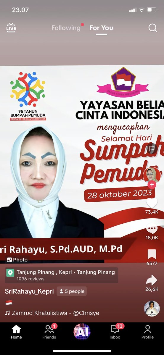 balap karung tweet media