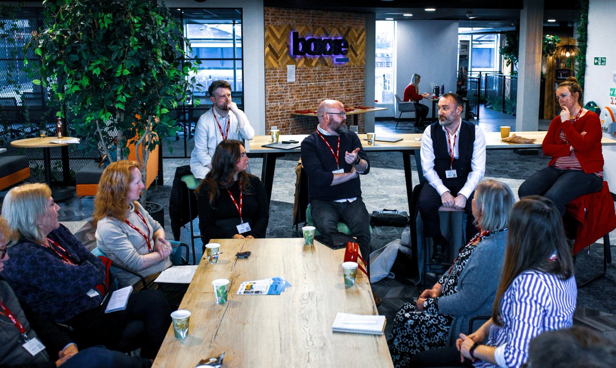boxxe_UK's tweet photo. We had the pleasure of hosting @uoyentworks's ‘The Purpose of Business’ event at boxxe HQ!
It was a huge success, and we were delighted to be a part of the conversation.
Find out more about Enterprise Works and the work they do 👇
https://t.co/WXBYw96awF
#MakingTechHuman https://t.co/JVf95uyYMT