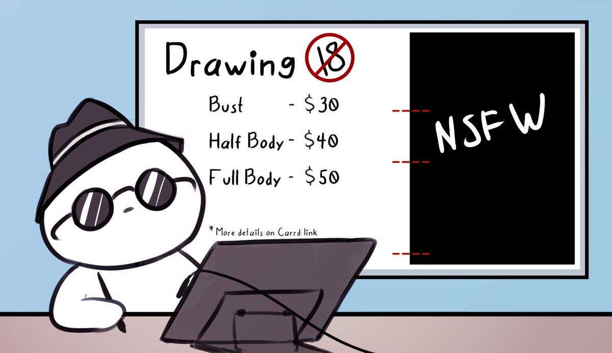 YFG_Arts's tweet image. Bills loom over yonder
(Retweets would be appreciated :D)
#commissionsopen