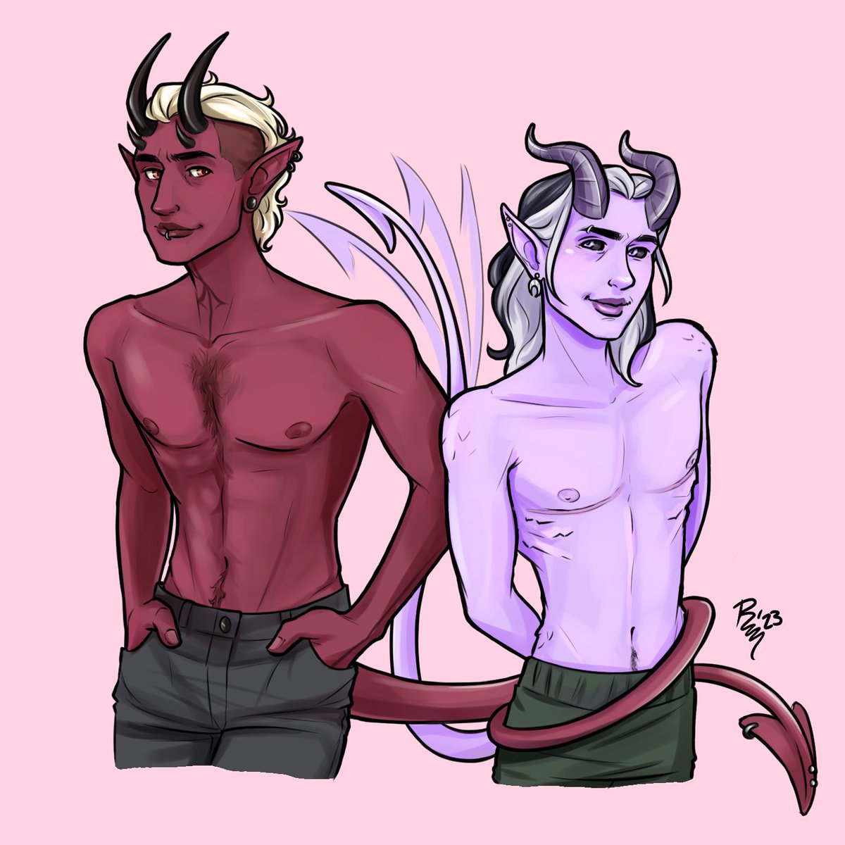 REN @rahleedraws.bsky.social tweet media