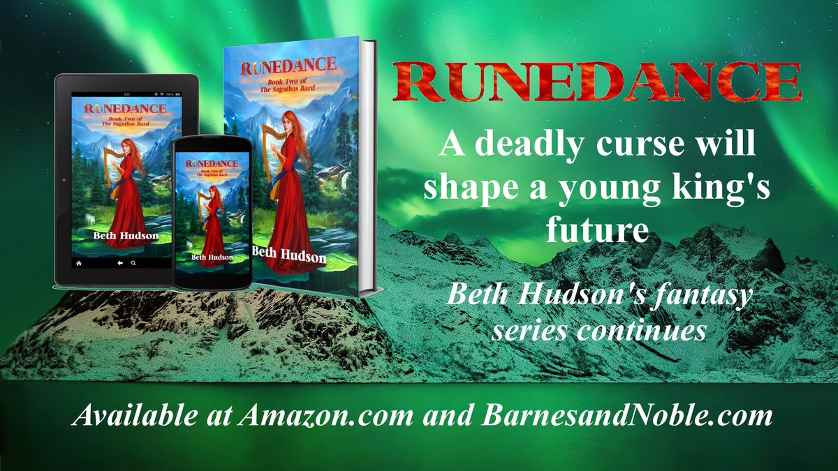 @dmtoft With a lethal deadline looming over her, Traedis needs to find her uncle before it’s too late. But a new danger has emerged, and now she must learn the secrets of bardic runes before they topple her rule. amazon.com/Runedance-Beth…