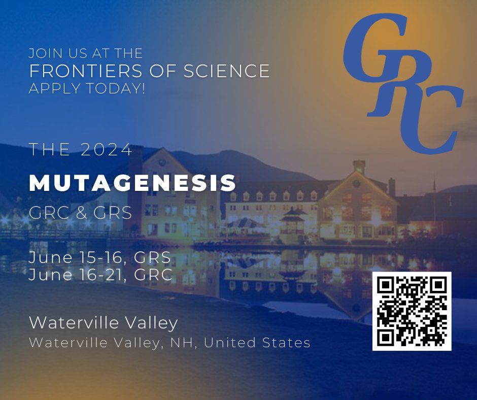 Shout out for this exciting GRC meeting: grc.org/mutagenesis-co…