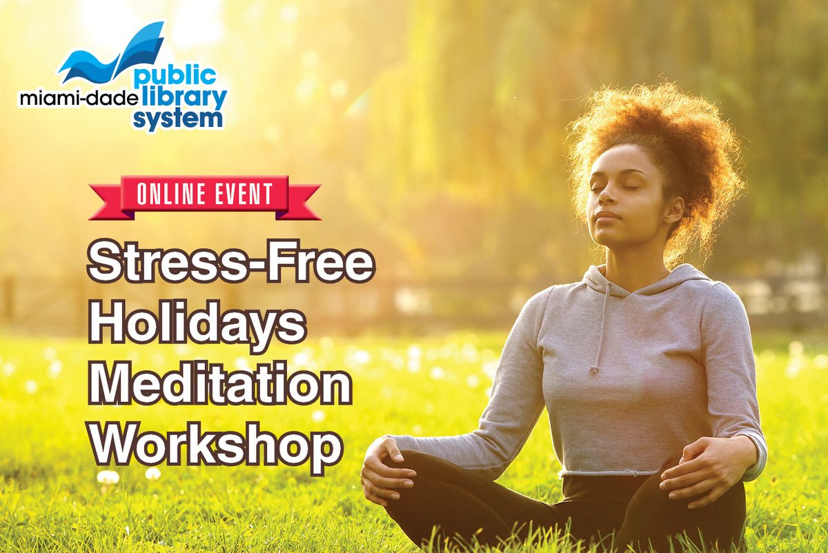 Join experienced meditation instructor Ajili Hodari, Esq., online Tuesday, December 12 at 7 p.m. as he discusses the positive effects of meditation on your mind and body and guides you through several short sessions. Register at spr.ly/6012RK4ou.