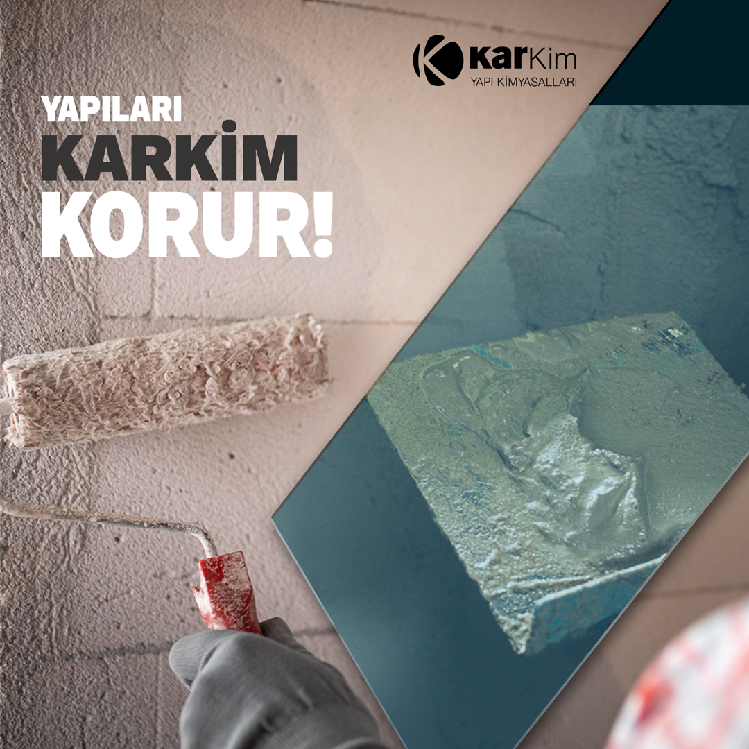 Yapıları Karkim korur! #Karkim #YapıKimyasalları #KarkimYapıKimyasalları