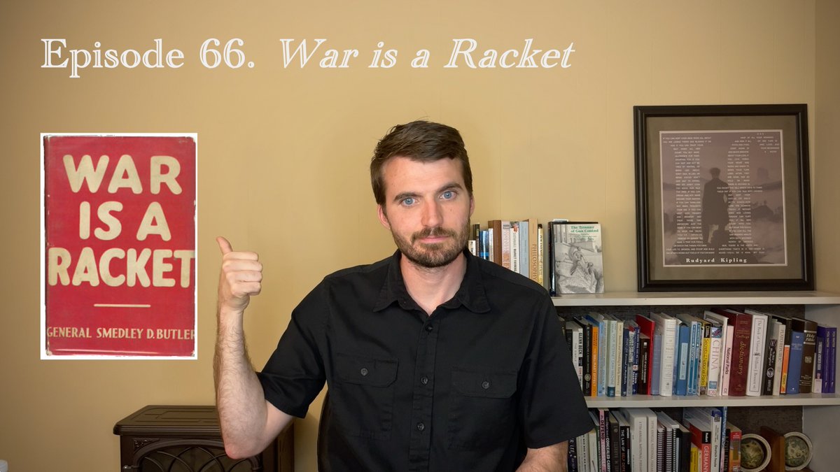 forgeoffreedom's tweet image. War is a Racket

podcasters.spotify.com/pod/show/forge…

#warisaracket #liberty #freedom #nonintervention