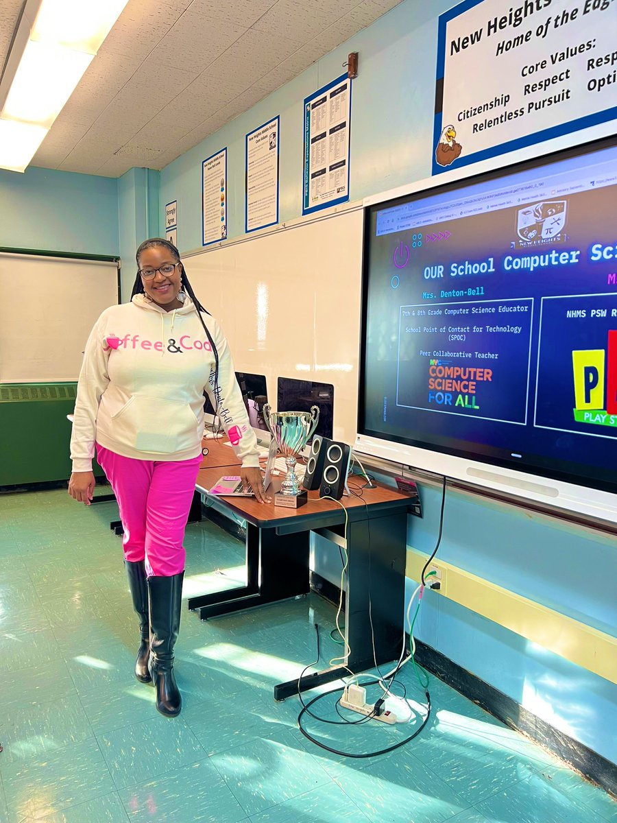 cd0125's tweet image. 🎉 Had an amazing coffee and code event at school today! ☕️🖥️ It was incredible to see our computer science scholars share their projects with parents. The future of tech is looking bright! 💻✨ #CoffeeAndCode #CSInstructor #Robotics
