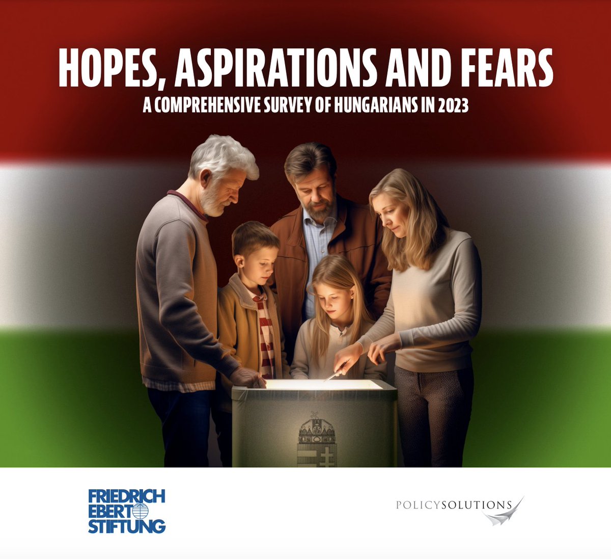 Pol_SolutionsHU's tweet photo. 🇭🇺 Hopes, Aspirations and Fears - A Comprehensive Survey of Hungarians in 2023

📊A new research by @Pol_SolutionsHU and @FESonline, edited by @BiroNagyAndras.  

✅Read the publication here: https://t.co/5dQ03lfdth

#politicalvalues #politicalattitudes #Hungary #publicopinion https://t.co/VUgmNgeEIZ
