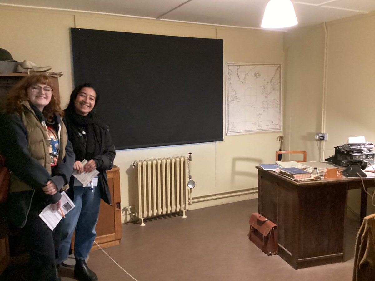 st_ict's tweet photo. Thank you @bletchleypark for a superb day. It was such an engaging and insightful day for our computer science students. Turing’s office was clearly a big highlight. https://t.co/nvYRkTcKj9