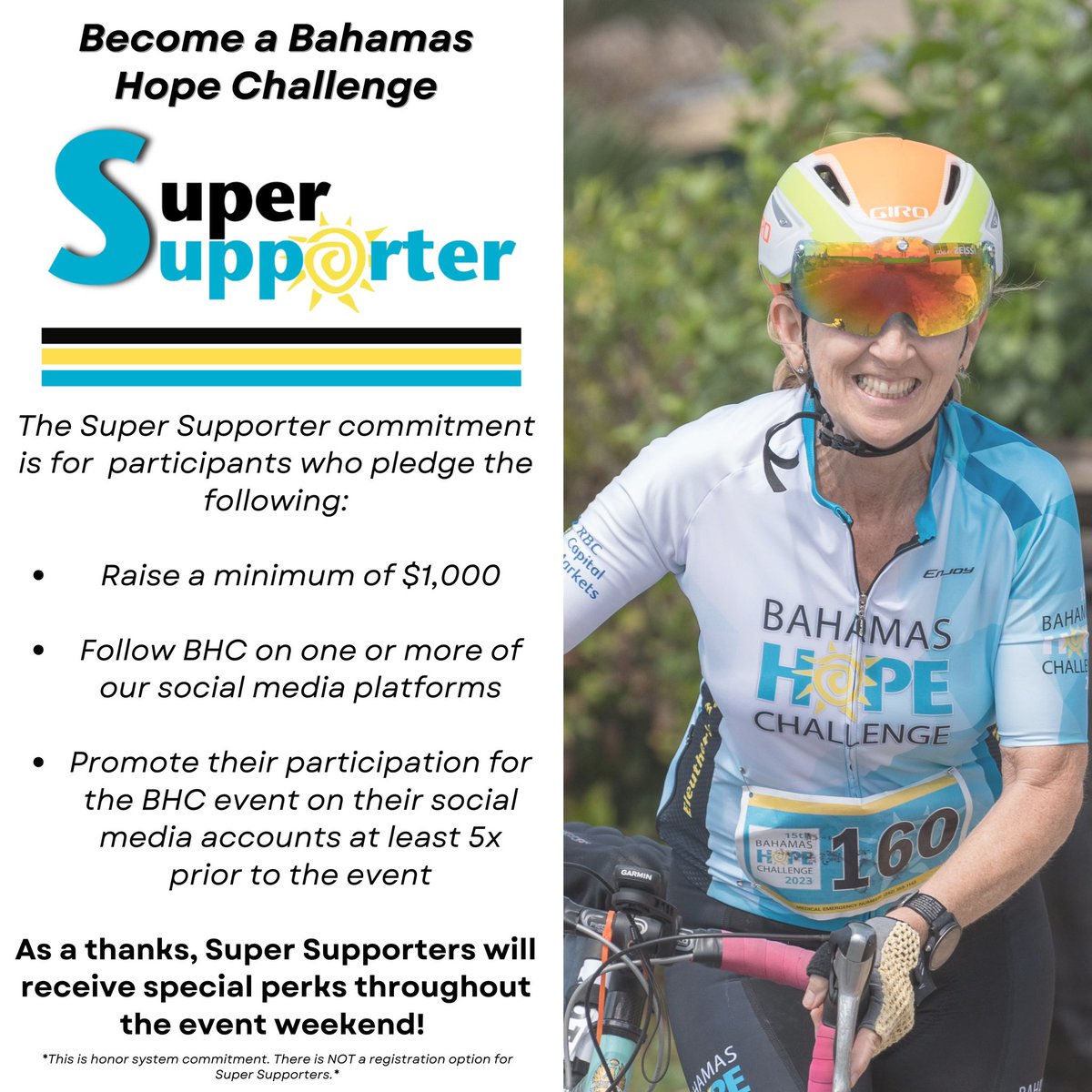 This year, go to the next level with us at BHC! Commit to becoming a “Super Supporter”. Super Supporters are motivated participants who are willing to make their commitment stronger, through increased fundraising and spreading the word about the event and our cause!
