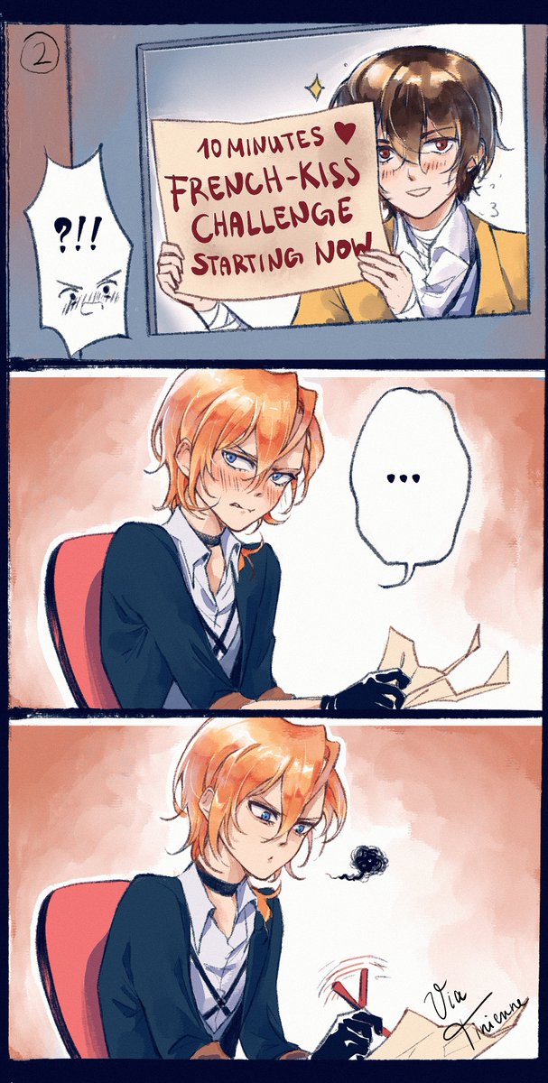 Via_Tinienne's tweet photo. Please click on the images to read~.

#双黑 #skk #bsd #dachuu #文豪ストレイドッグス https://t.co/VvxIkMlO4t