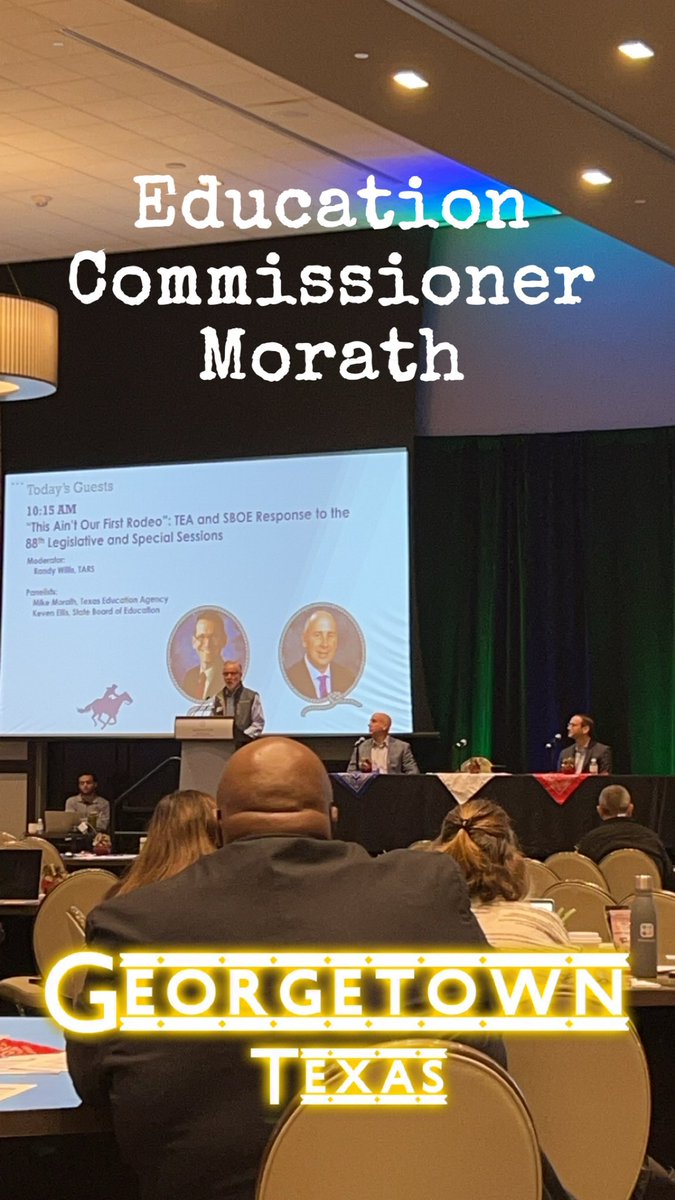 TAMS Conference in Georgetown has been very informative! School Finance and Vouchers were 🔥topics!