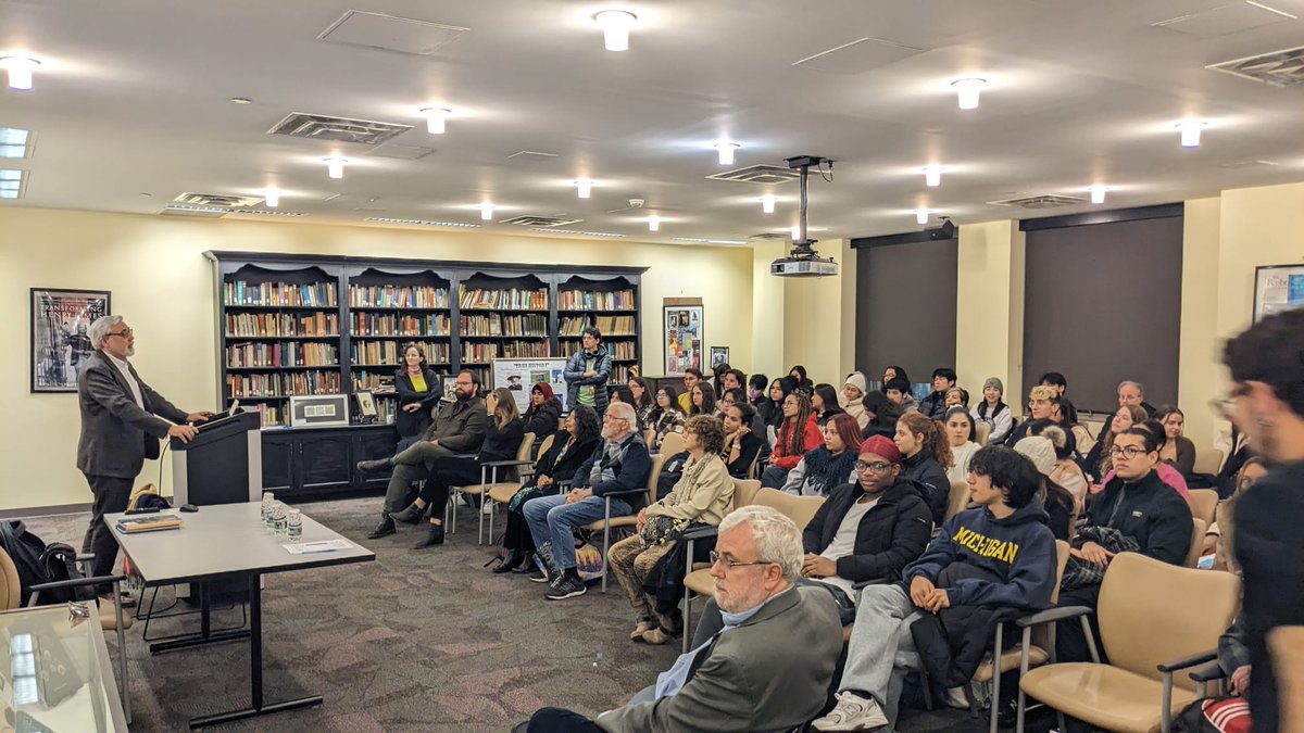 Prof Felipe Pereda (Harvard) lectured at SB on "Goya's Laocoon: The Disasters of War Between History and Trauma" in collaboration with Prof Loffredo's class on Goya. Thanks to the Sir Run Run Shaw Lecture Series that made this event possible! (Dec 7, 2023) <a href="/SBUArtsSciences/">Stony Brook University College of Arts & Sciences</a>