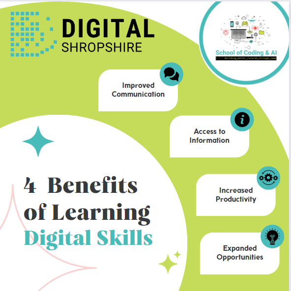 Check out our free courses on digital skill now!
schoolofcodinguk.com/digital-shrops…

#investtelford #hellotelford #teamtelford #UKSPF #thrivetelford #ukspf #shropshire #investinshropshire #digitalshropshire #shropshire #telford #telfordandwrekin #upskill #inclusion #communicationskills