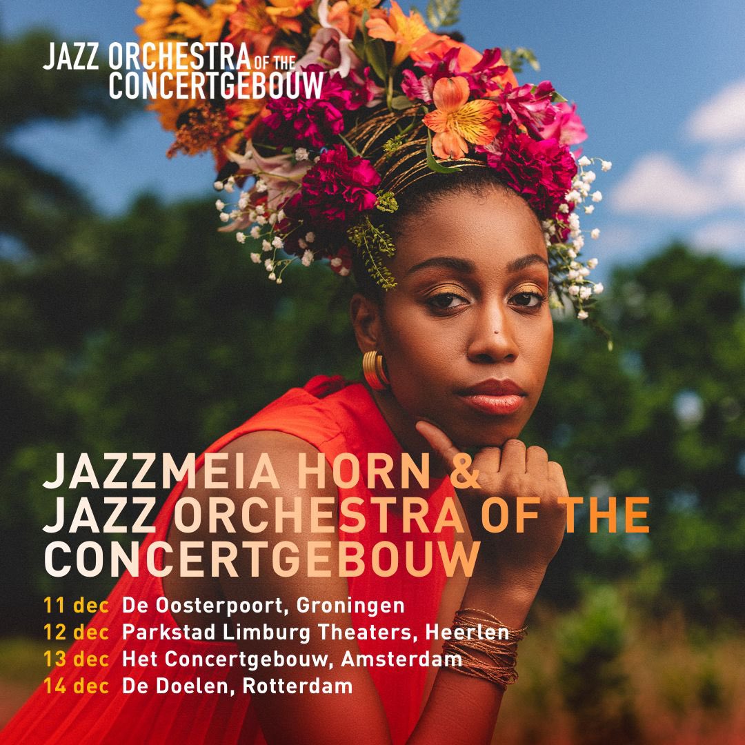 Er komen mooie contacten aan! Het <a href="/Jazzorchestra/">JOC JazzOrchestra</a> <a href="/Juanjazzorkest/">Jazz O.Concertgebouw</a> met Jazzmeia Horn