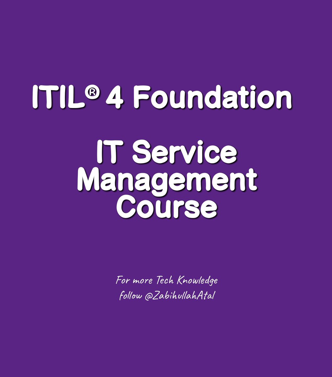 ITIL® 4 Foundation - IT Service Management Course

ITIL 4 Foundation introduces an end-to-end operating model for the creation, delivery, and continual improvement of technology-enabled products and services.

Learn ITIL and Start Your IT Product and Service Management Career!