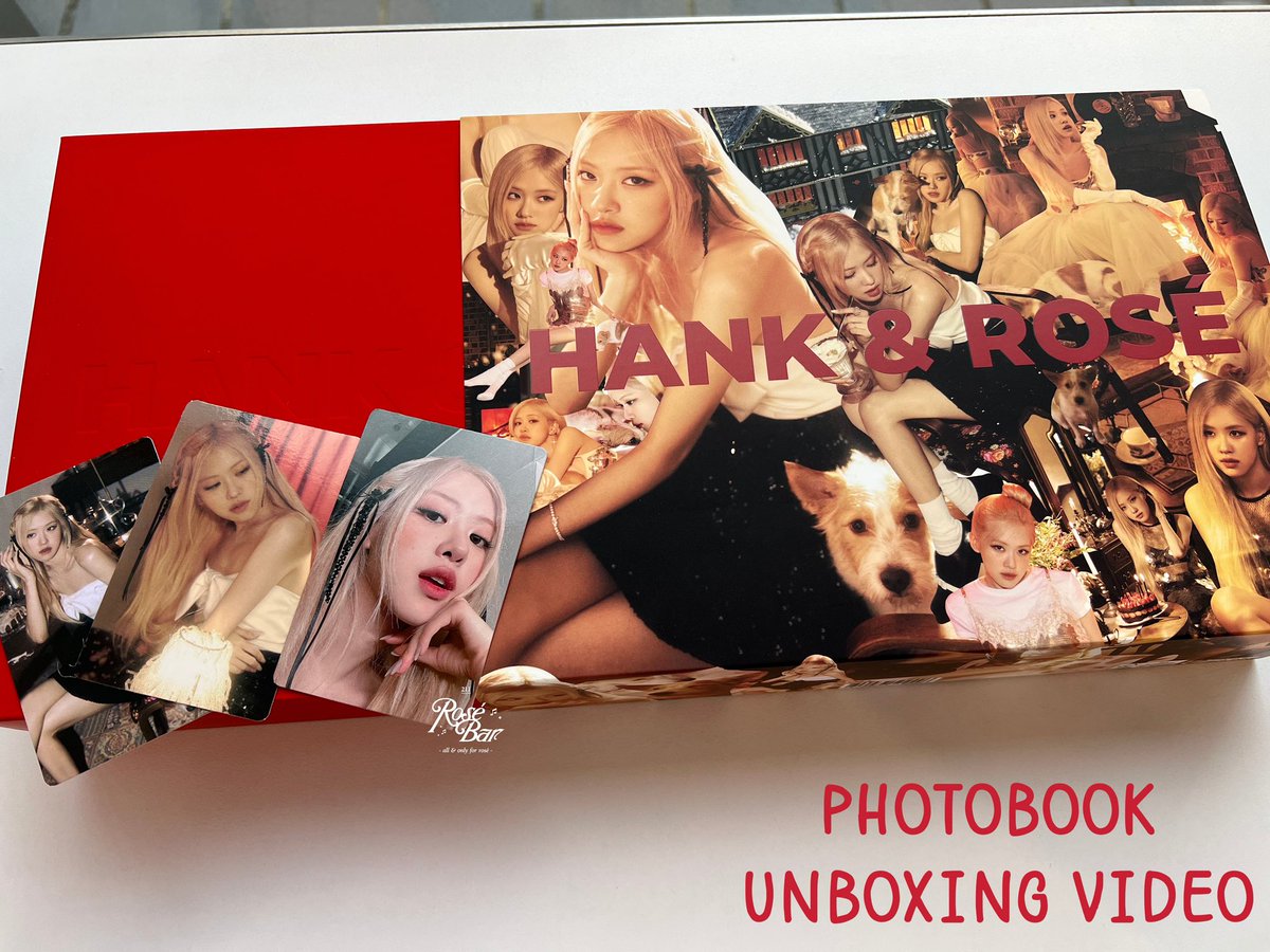 RoseChinabar's tweet photo. 🎄Season's Greetings: From HANK &amp; ROSÉ To You [2024]🎁  - Photobook unboxing video

Full video 🔗: https://t.co/sCZFVkqwpH

#ROSÉ #로제 #fromHANKandROSÉtoyou https://t.co/ptLmN2v0mt