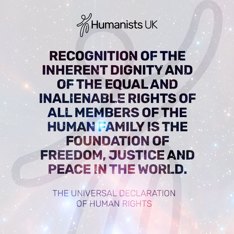 'Recognition of the inherent dignity and of the equal and inalienable rights of all members of the human family is the foundation of freedom, justice, and peace in the world.' - The Universal Declaration of Human Rights #HumanRightsDay
