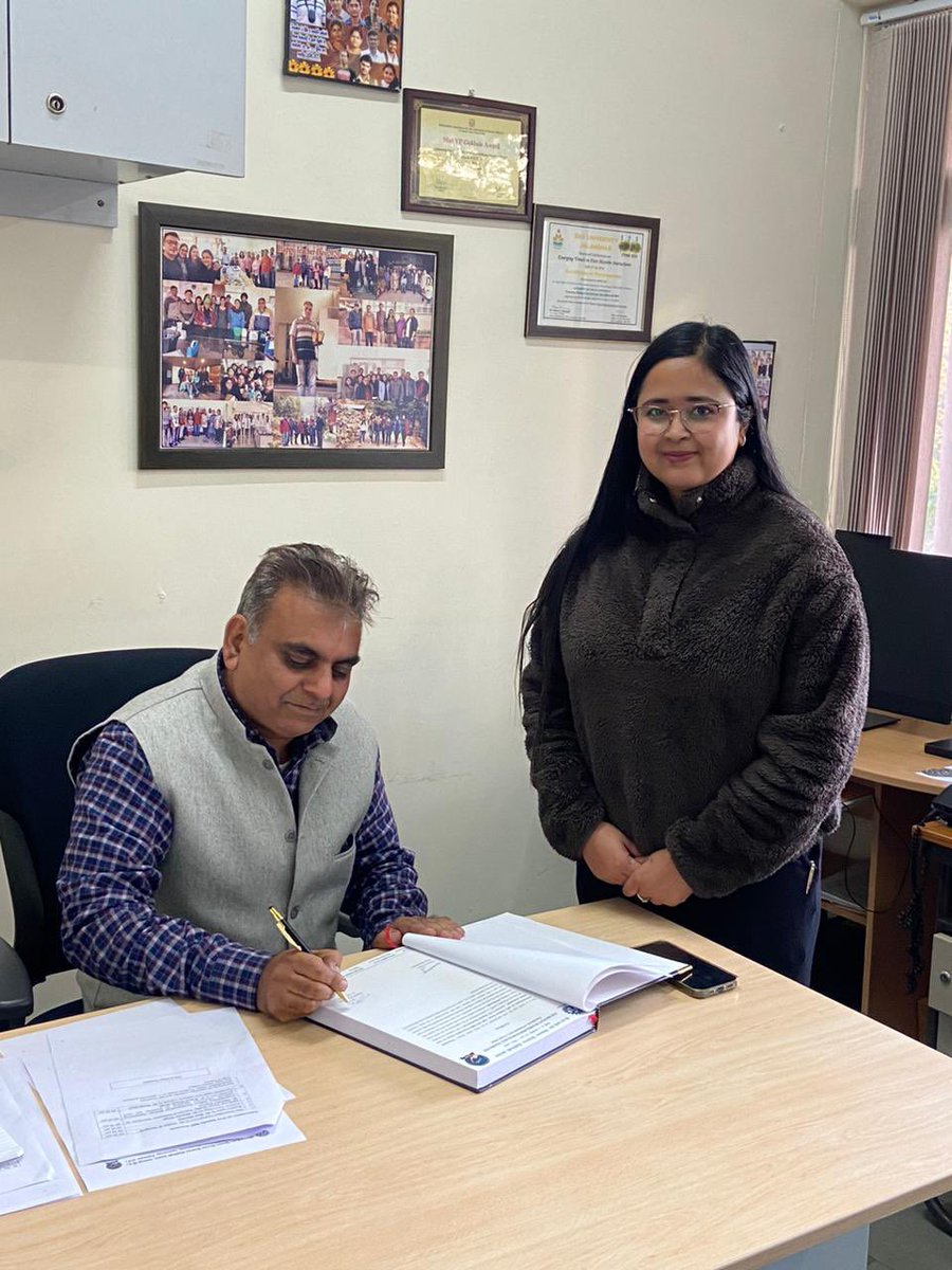 Congratulations <a href="/Pt_Bhattacharjo/">Bipasha Bhattacharjee</a> from <a href="/HallanVipin/">Dr. Vipin Hallan</a> for defending thesis on the role of nuclear transcription factor Y in desease development by CMV. 
May your intellectual journey continue to ascend to greater zeniths
Thanks Dr.Som Dutt for Thesis Evaluation <a href="/sd_dr/">Dr Som Dutt</a> 
<a href="/AcSIR_India/">AcSIR</a>