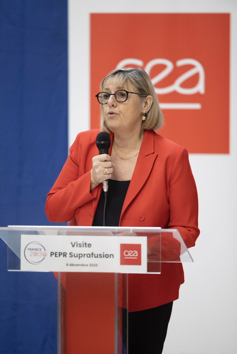 CEA_Officiel's tweet photo. #Recherche🔬| @sretailleau lance le PEPR Suprafusion co-piloté par le CEA et le @CNRS, suite au discours du Président sur la recherche française.
👉Il vise à renforcer l'expertise de la communauté scientifique dans le domaine des supraconducteurs à « Haute Température critique ». https://t.co/WYlsv2lyQd