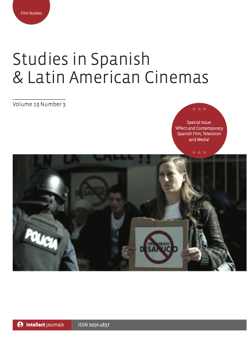 Announcing 19.3, a special issue on Mobilizing Affect in Spanish film and screen media from the Great Recession to the present, ed. Bryan Cameron

Read the special issue's introduction (free!) here: doi.org/10.1386/slac_0…