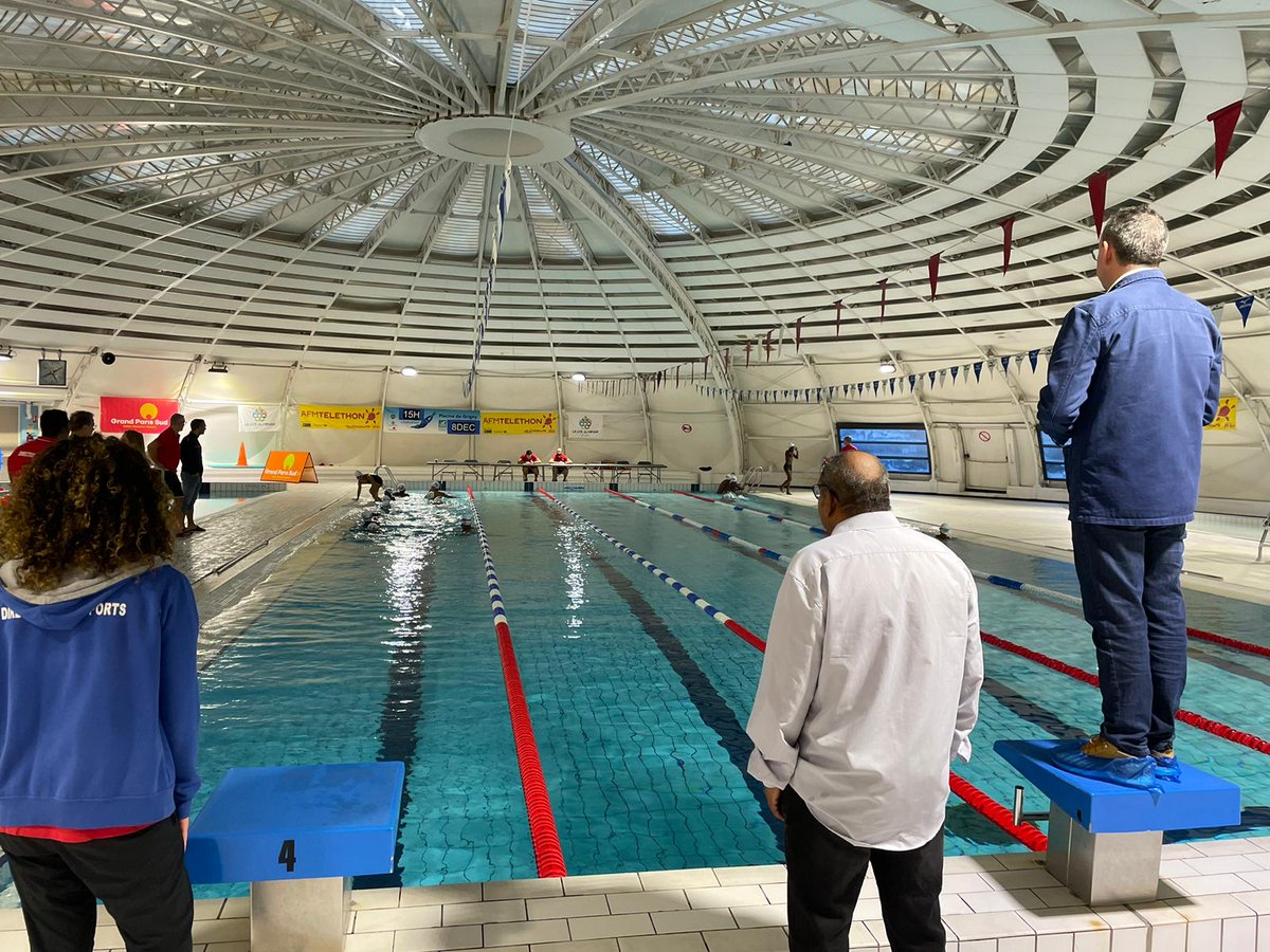 villedegrigny91's tweet photo. 🌊 15H DE NATATION AU PROFIT DU #Telethon ! 🌊
🏊‍♂️ Ce matin aux aurores ont débuté les traditionnelles 15H de Natation, organisées par l'@USGrigny natation et @grandparissud, avec une nouveauté cette année : 1€ récolté pour chaque Km nagé ! https://t.co/6jMtCWsUNo