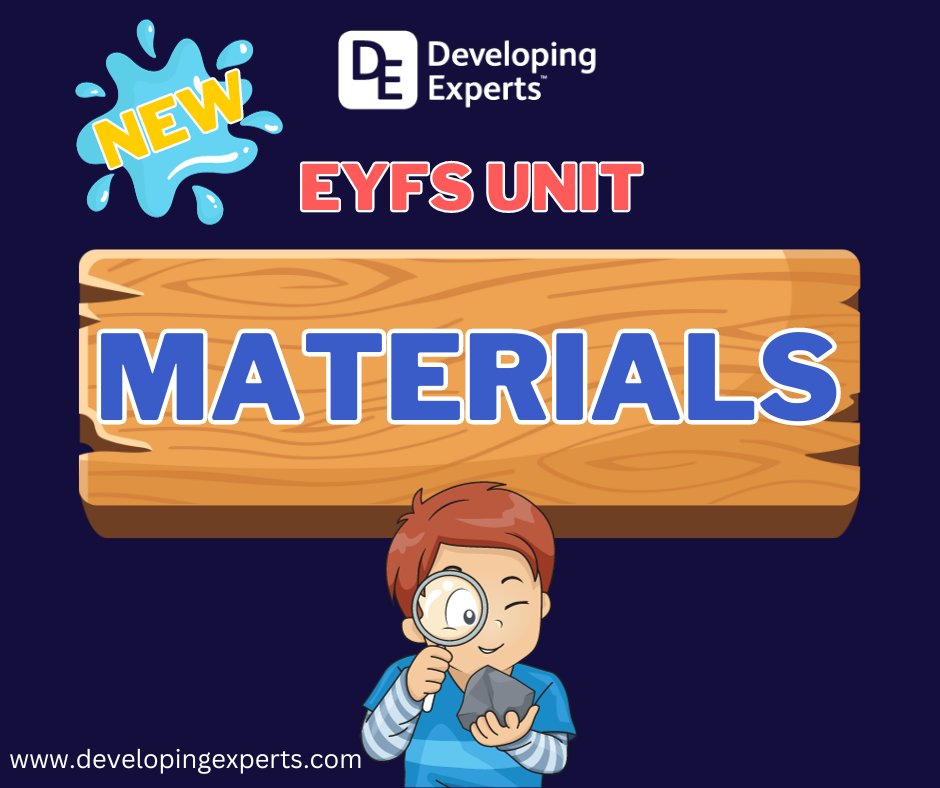 DevelopExperts's tweet photo. Our brand new EYFS unit Materials is available now!

Create a two-week free trial at https://t.co/UQifusmRNJ and start exploring our incredible EYFS units today!

#EYFS #EYFSScience #EYFSMaterials #MakeScienceFun https://t.co/rOs7DVFjVW