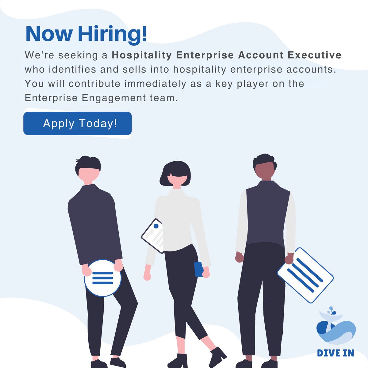 KipsuExperience's tweet photo. NOW HIRING!!!📣📣
Our Enterprise Engagement team is looking for an Enterprise Hospitality Account Executive to join the team! For more information, check out the link below and apply today!
#NowHiring #Saas #TechJobs #SalesJobs
https://t.co/Cjh0D38Xba https://t.co/ldv8lFqmso