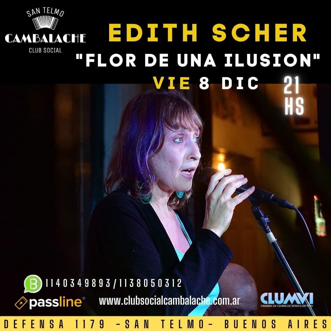 Hoy. Último concierto del año.
#flordeunailusión