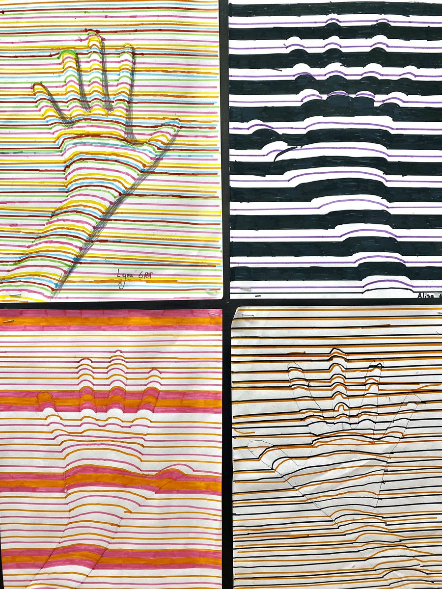 Year 6 OP Art hands <a href="/CN_Year6/">Castle Newnham Year 6</a> <a href="/CastleNewnham/">Castle Newnham</a>