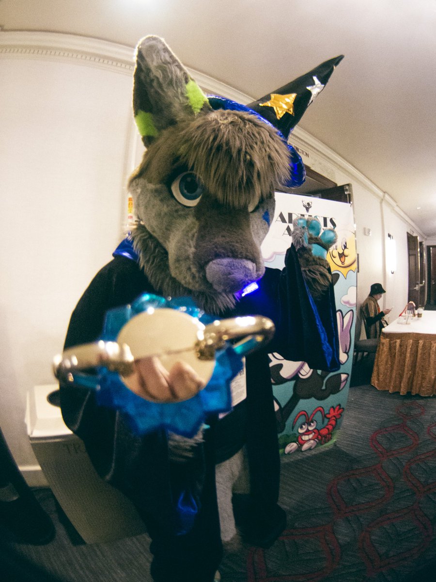 TFenroo's tweet photo. I cast youre a cutie spell! Did it work?

#FursuitFriday https://t.co/R2BXQ0EyBQ