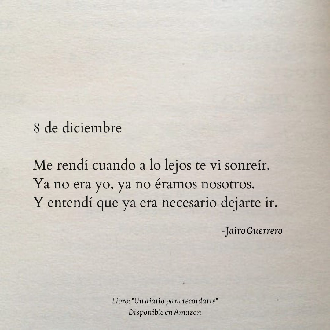 8 de diciembre. ✍🏼