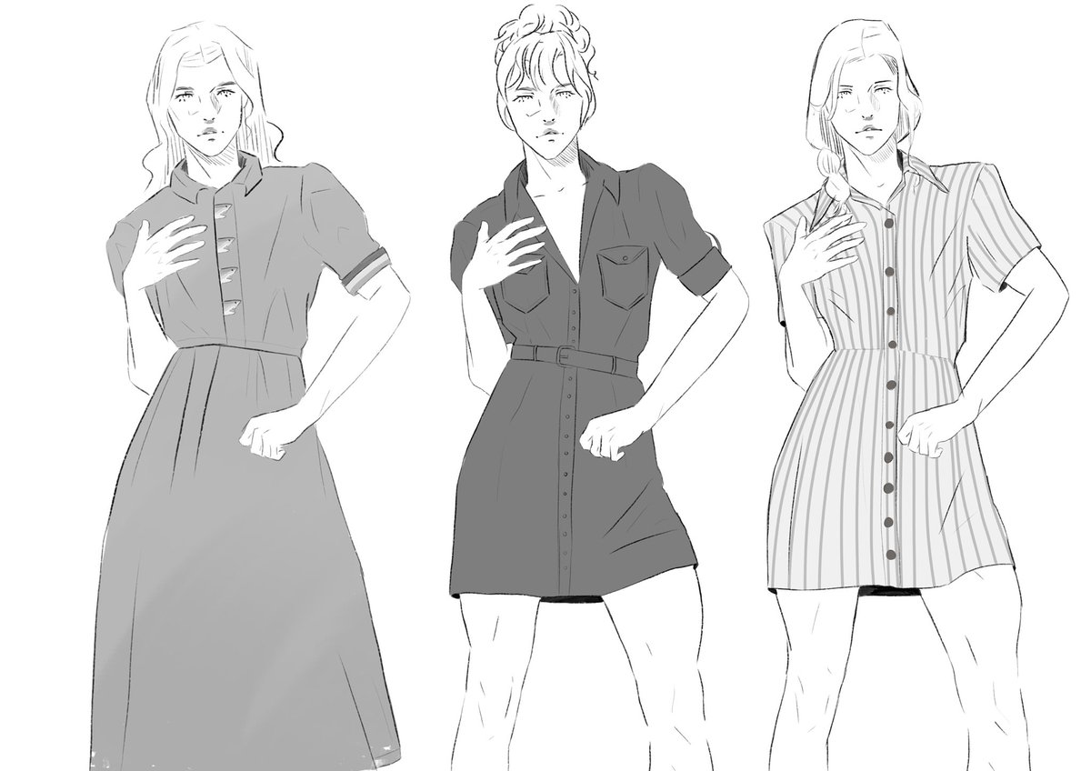 rosenxbr's tweet photo. Dress designs inspired by Jaws https://t.co/KLceJcFGQW