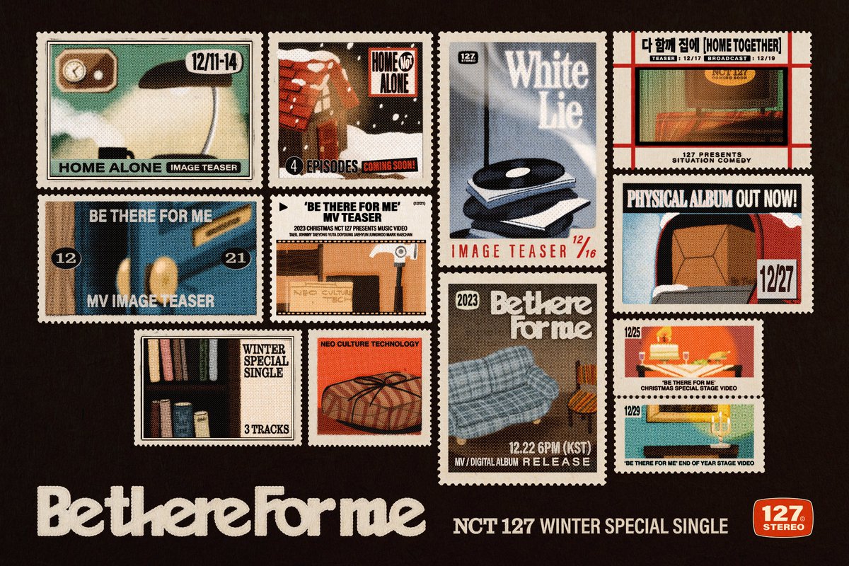 Check out our Be There For You release schedule. We've got your back every day. Don't miss a beat, mark your calendar and join us on this journey. We'll be there, and we want you there too!