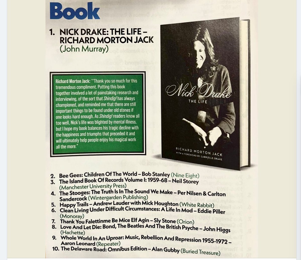 Manchester University Press (@manchesterup) on Twitter photo The Island Book of Records Volume I: 1959-68 is one of <a href="/shindigmagazine/">šš”š¢š§šš¢š !</a>'s Best Books of 2023!
This LP-sized volume is a collector's dream, and brings the early years of this iconic record label to life.
Get a copy for yourself or as a gift today: manchesteruniversitypress.co.uk/island-book-of⦠The Island Book of Records Volume I: 1959-68 is one of <a href="/shindigmagazine/">šš”š¢š§šš¢š !</a>'s Best Books of 2023!
This LP-sized volume is a collector's dream, and brings the early years of this iconic record label to life.
Get a copy for yourself or as a gift today: manchesteruniversitypress.co.uk/island-book-ofā¦