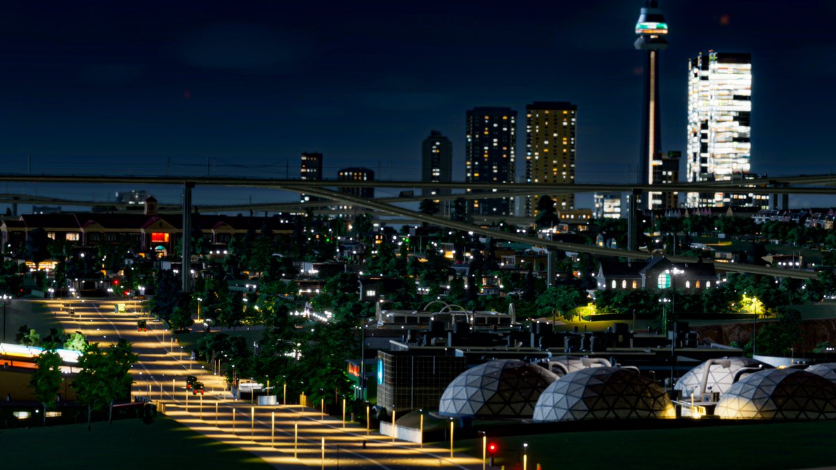 Tmuzzatti's tweet photo. Photo mode in @CitiesSkylines 2 is far and beyond my new favorite hobby. https://t.co/3848INAWmn