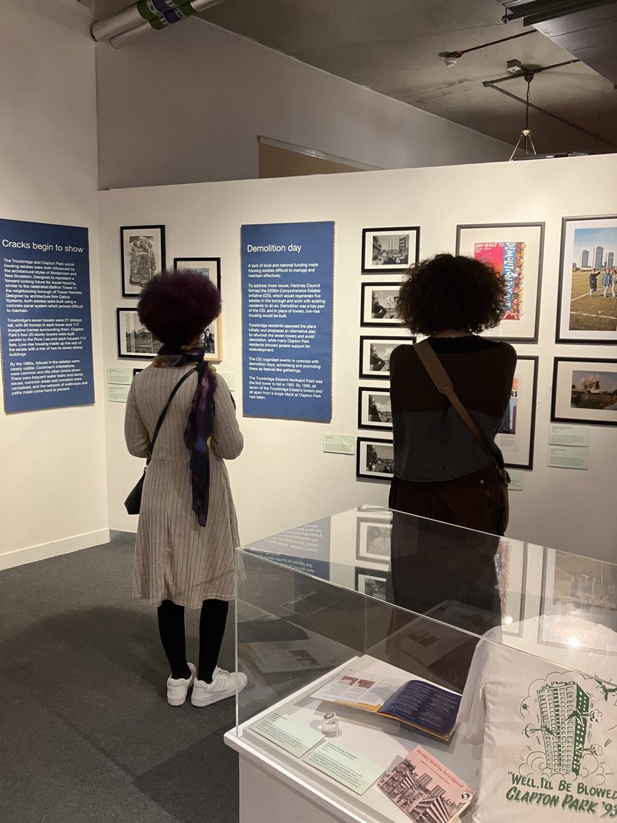 Check out our temporary exhibition ‘Block by Block: The Rise and Fall of the Trowbridge and Clapton Park Estates’. This exhibition was researched and developed by our amazing Young Curators. Check out what they did below👇