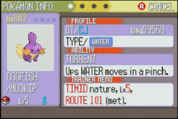 Gargoylema's tweet photo. Last Hoenn starter done. in total I did 19,238 checks for all 3 of the starters and only saw 4 poochyena!✨✨ https://t.co/4IcgNTp9W9