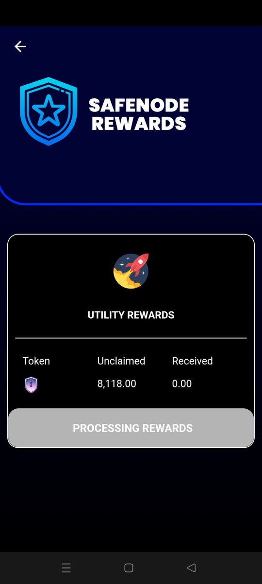 Cryptobearorbu1's tweet image. And for those that can&apos;t find them. They go via the #safenode app. And claim utility Rewards.