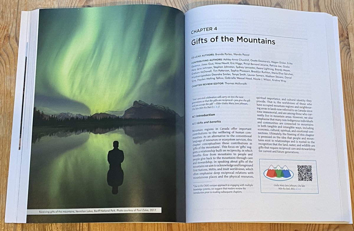 Here is your daily installment of the #CdnMntAssessment. I am posting one part of the book per day in the lead up to #InternationalMountainDay (Dec 11). Today: the Gifts of the Mountains chapter #MountainsMatter <a href="/UCalgaryPress/">UCalgaryPress</a> <a href="/UNmountains/">Mountain Partnership</a> <a href="/MtnResearchMRI/">Mountain Research Initiative @mtnresearchmri.bsky</a> ucp.manifoldapp.org/read/the-canad…