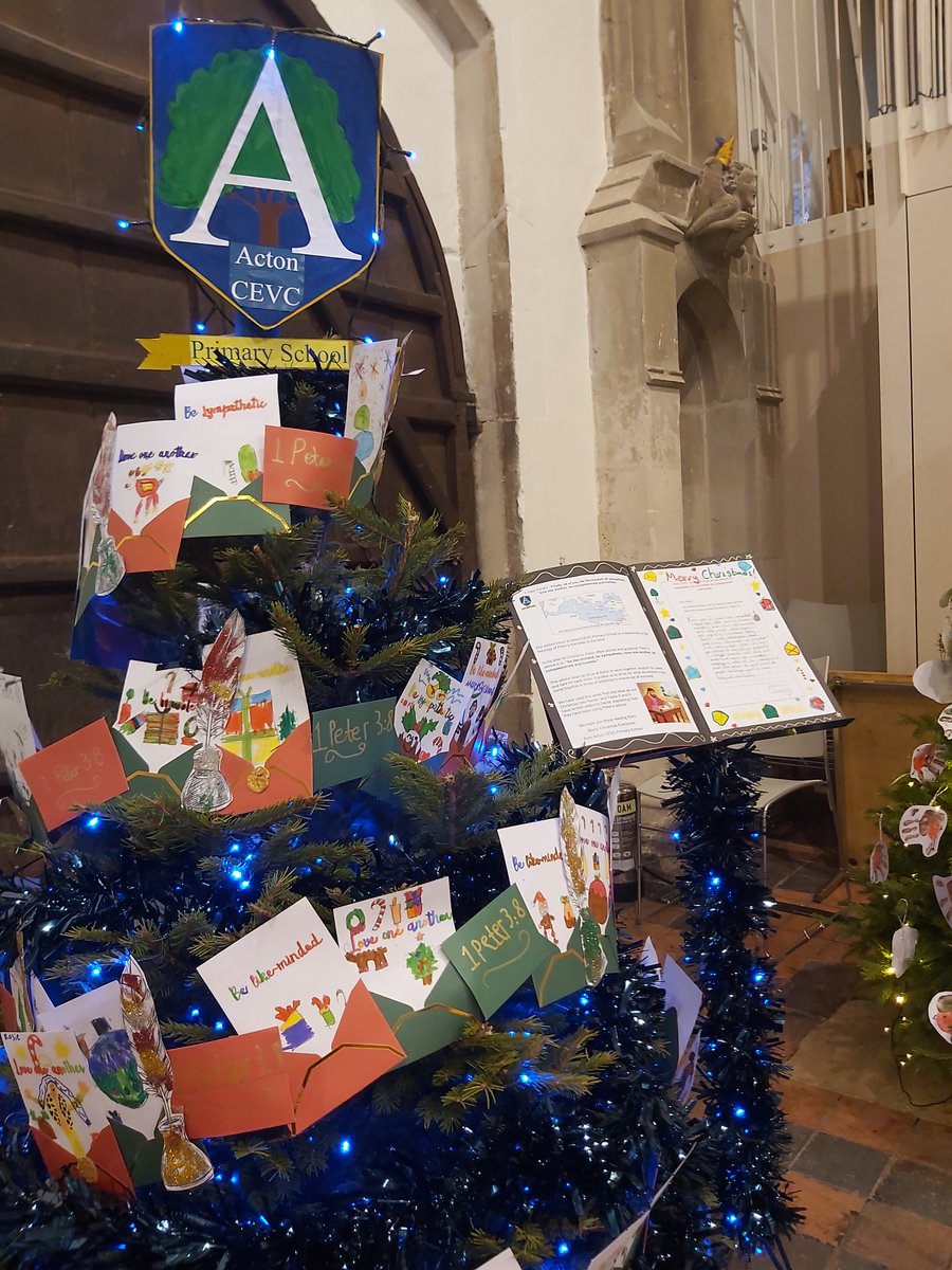 Don't forget to visit the Christmas Tree Festival <a href="/SudburyArts/">Sudbury Arts Centre</a> Centre this weekend. Our decorations are inspired by our school vision, "Be like-minded, be sympathetic, love one another, be compassionate and humble" 1 Peter 3:8 <a href="/VisitSudbury/">VisitSudbury</a> #sudburysuffolk