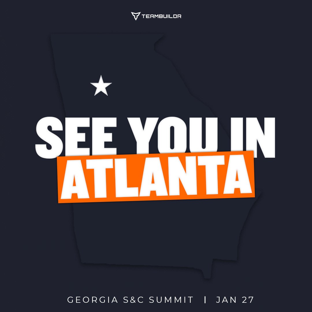 We are proud sponsors of the 2024 Georgia Strength and Conditioning Summit! Hit the link to register: gscs2024.com

#TeamBuildr #TeamBuildrNation #LevelUp #DitchExcel #StrengthandConditioning #StrengthCoach #TrustedByTheBest #TeamBuildrEvents