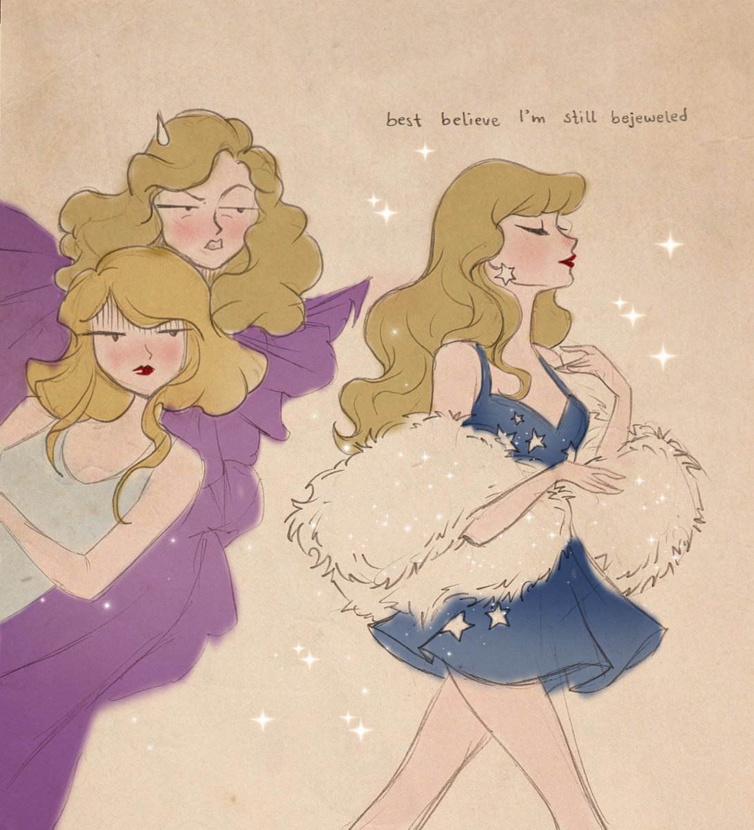 alefvernon's tweet image. Midnights era be like: